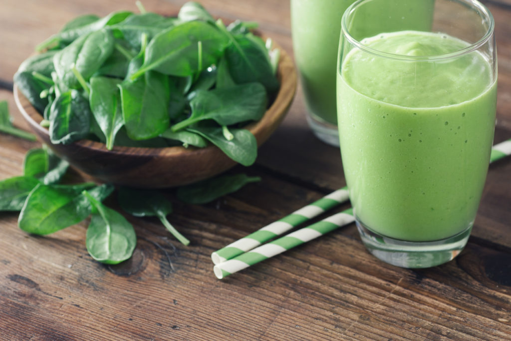 Spinach Smoothie for micronutrients