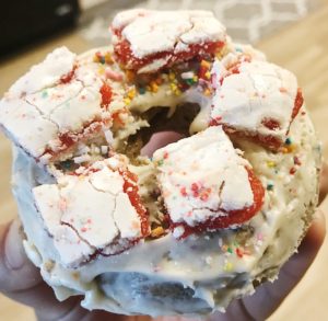 Bayan’s Baked Vanilla Protein Pop-Tart Doughnut