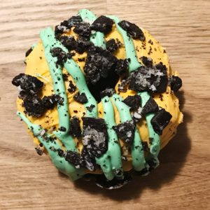 Bayan’s Baked Vanilla Protein Halloween Doughnut
